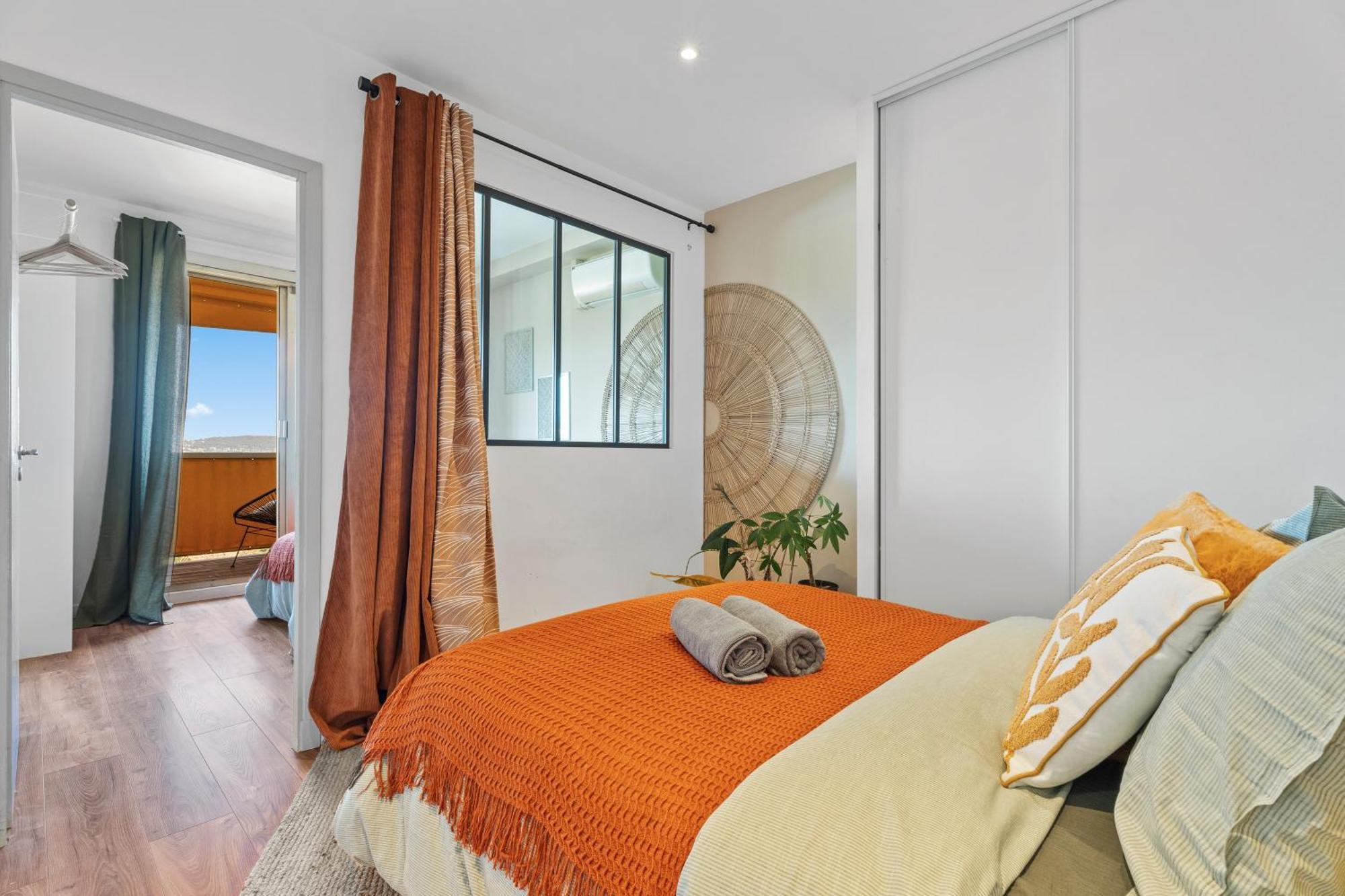Renting - Abbaye - Luxury Penthouse Sea View Pool Tennis Parking Nizza