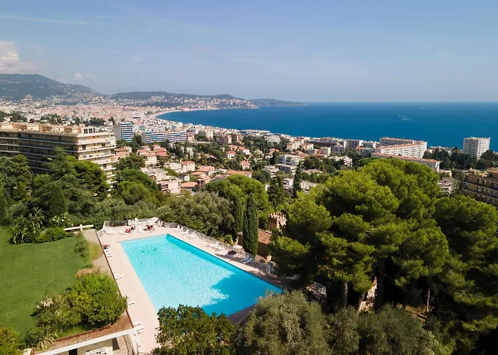 Nice Renting - Abbaye - Luxury Penthouse Sea View Pool Tennis Parking