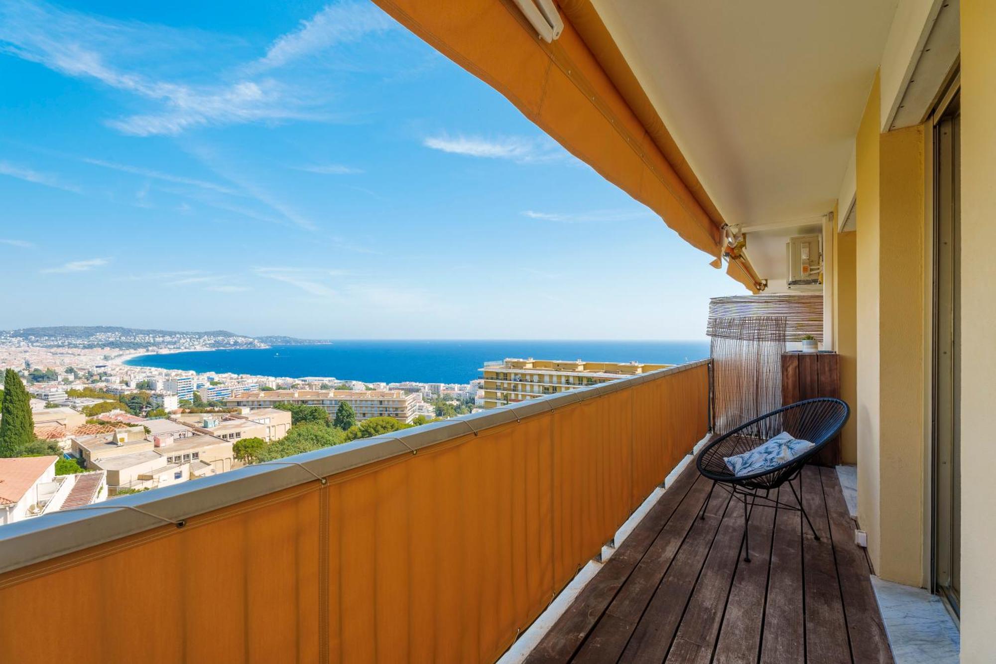 Appartamento Renting - Abbaye - Luxury Penthouse Sea View Pool Tennis Parking Nizza